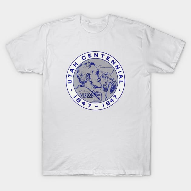 1947 Utah Centennial T-Shirt by historicimage